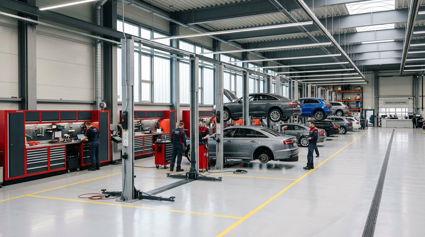 Test Yillik Servis 3 Atölye Görünümü